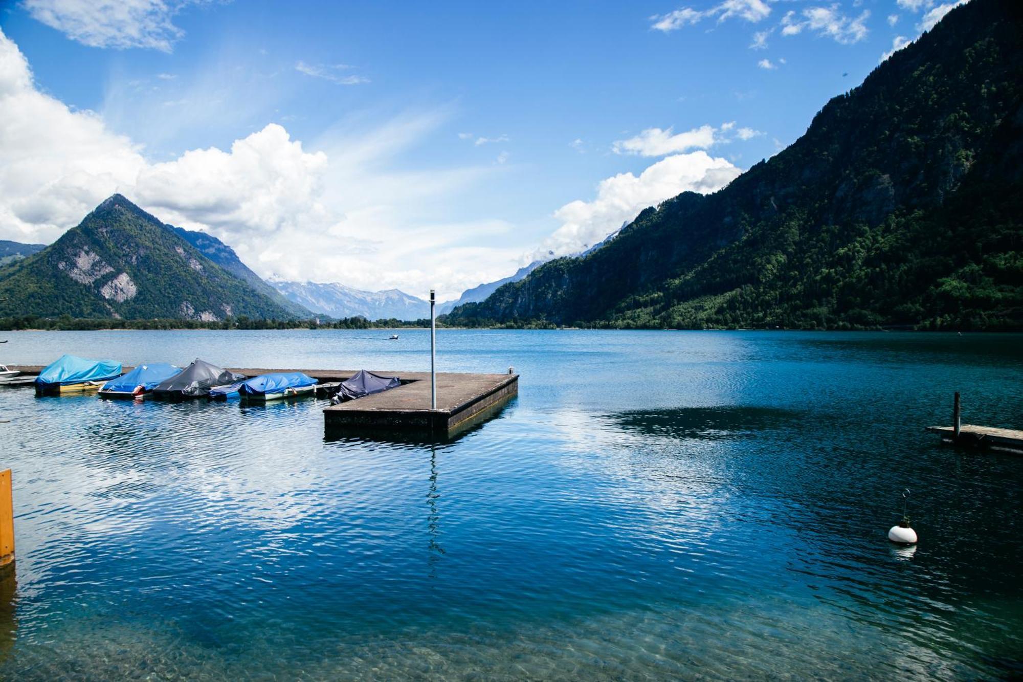 Au Bord Du Lac Darligen Экстерьер фото